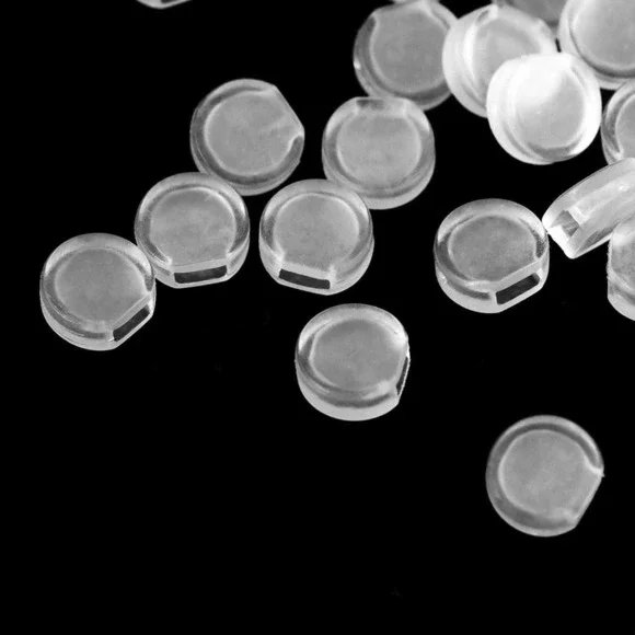 10pr X-small pads comfort cushions tight vintage Clip on earrings or Converters - Picture 7 of 7